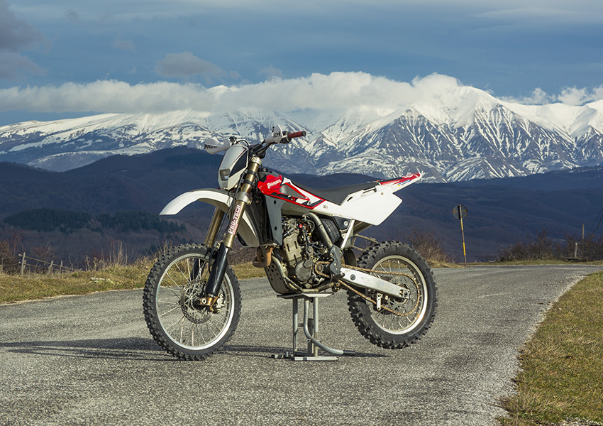 Vermietung Husqvarna TE 450 Enduro